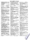 National Library of Medicine Current Catalog