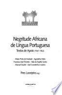 Negritude africana de língua portuguesa