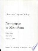 Newspapers in Microform