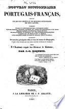 Nouveau dictionnaire portugais-francais