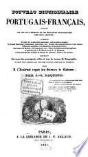 Nouveau Dictionnaire Portugais-Francais