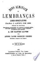 Novo almanach de lembranças Luso-Brazileiro para o anno de ...