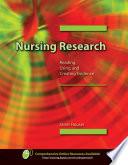 Nursing Research: Reading, Using, and Creating Evidence