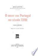 O amor em Portugal no século XVIII