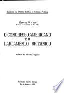 O Congresso americano e o Parlamento britânico