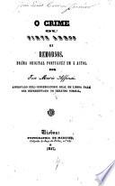 O crime, ou, vinte annos de remorsos