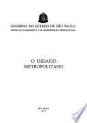 O desafio metropolitano