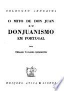 O mito de Don Juan e o donjuanismo em Portugal