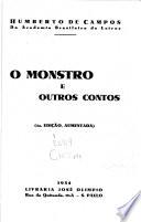 O monstro e outros contos