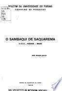 O Sambaqui de Saquarema: S. 10 . B-Parana-Brasil