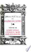 Obras poeticas: Camafeus romanos. A tentação de São Macário. Canções desta negra vida