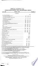 Official Gazette of the United States Patent and Trademark Office