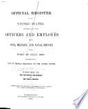 Official Register of the United States
