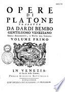 Opere di Platone