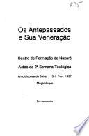 Os antepassados e sua veneração