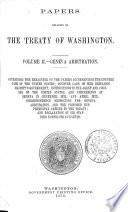 Papers Relating to Treaty of Washington