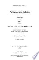 Parliamentary Debates (Hansard).