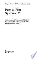 Peer-to-peer Systems