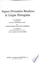 Pequeno dicionário brasileiro da língua portuguêsa