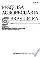 Pesquisa agropecuária Brasileira