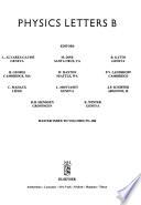 Physics Letters