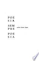 Poesia, Sempre Poesia