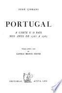 Portugal, a côrte e o país nos anos de 1765 a 1767