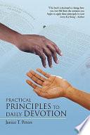 Practical Principles to Daily Devotion