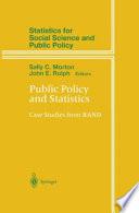 Public Policy and Statistics