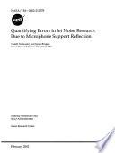 Quantifying Errors in Jet Noise Research Due to Microphone Support Reflection