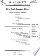 Records & Briefs New York State Appellate Division