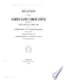 Relatorio e outros documentos relativos á Commissão scientifica desempenhada em differentes cidades da Italia