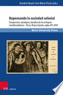 Livro Repensando la sociedad colonial