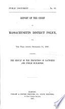 Report of the Chief of the Massachusetts District Police