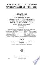 Research, development, test, and evaluation