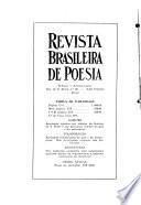 Revista brasileira de poesia