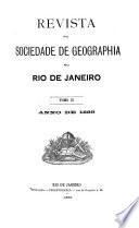 Revista da Sociedade de Geographia do Rio de Janeiro