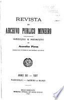 Revista do Archivo Público Mineiro