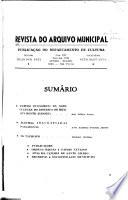 Revista do Arquivo Municipal de São Paulo
