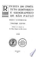 Revista do Instituto Histórico e Geográfico de São Paulo