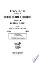 Revista do Instituto Historico e Geographico do Rio Grande do Norte