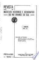Revista do Instituto Histórico e Geográphico do Rio Grande do Sul
