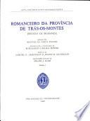 Romanceiro da Província de Trás-os-Montes