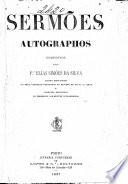 Sermões autographos