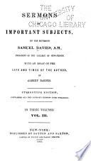 Sermons on Important Subjects