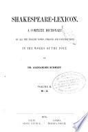 Shakespeare-lexicon