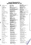 Software Reviews on File