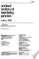 Standard Directory of Advertising Agencies