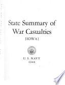 State Summary of War Casualties ...