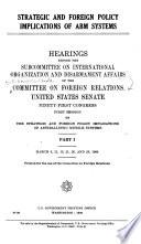 Strategic and Foreign Policy Implications of ABM Systems